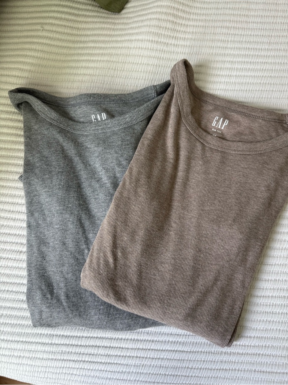 GAP Ribbed Tees 2-for-1